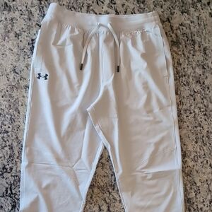 Under Armour White Joggers Size Large
